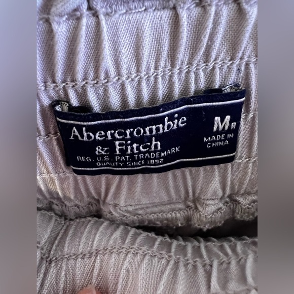 ABERCROMBIE & FITCH | Belted Utility Joggers NWT Size M Cotton - Picture 8 of 12